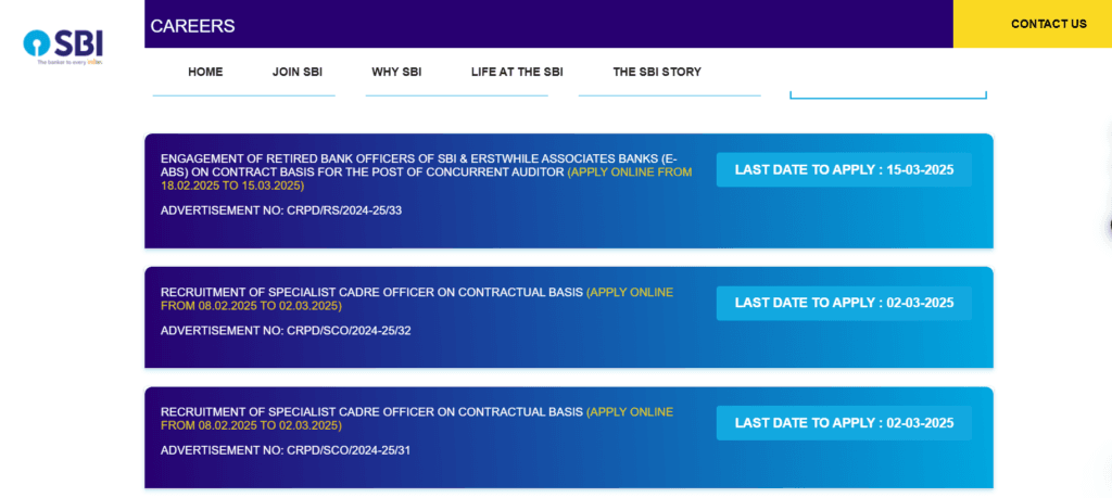 SBI Retired Bank Officer Recruitment 2025: Notification Out and Apply for 1194 Posts 2 SBI Retired Bank Officer Recruitment 2025: Notification Out and Apply for 1194 Posts Screenshot 2025 02 18 230052 SBI Retired Bank Officer Recruitment 2025: Notification Out and Apply for 1194 Posts
