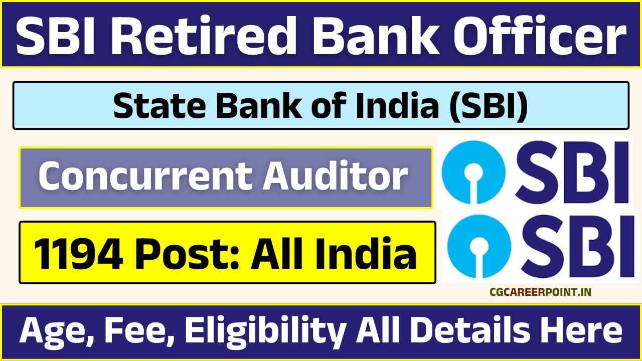 SBI Retired Bank Officer Recruitment 2025: Notification Out and Apply for 1194 Posts 1 SBI Retired Bank Officer Recruitment 2025: Notification Out and Apply for 1194 Posts SBI Retired Bank Officer Recruitment 2025