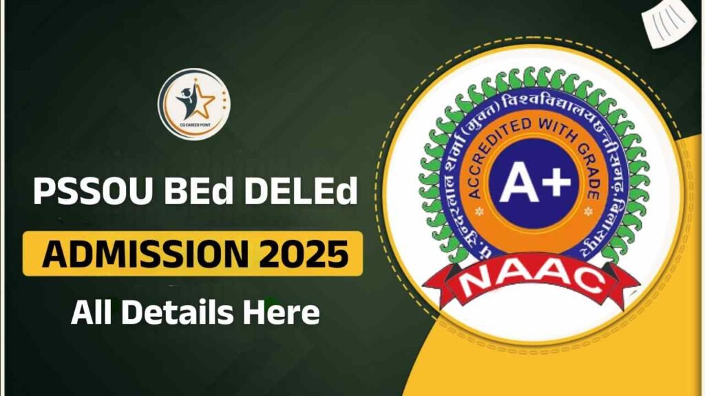 PSSOU BEd DELEd 2025 Registration Starts, Check Dates, Fees, Documents and Apply Now 3 PSSOU BEd DELEd 2025 Registration Starts, Check Dates, Fees, Documents and Apply Now PSSOU BEd DELEd 2025